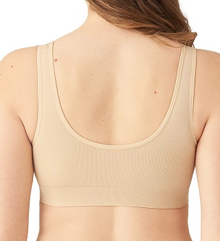 B Smooth Front Close Bralette: Mastectomy Bralette