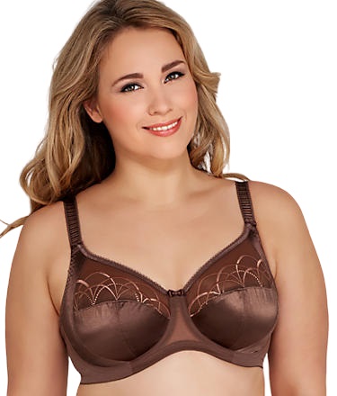Elomi Cate Side Support Bra 4030 Underwired Full Cup Womens